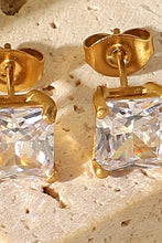 Load image into Gallery viewer, Cubic Zirconia Stud Earrings
