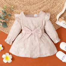 Load image into Gallery viewer, Baby Girl Floral Square Neck Dress
