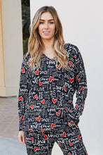 Load image into Gallery viewer, Heimish Full Size LOVE Heart Lounge Top
