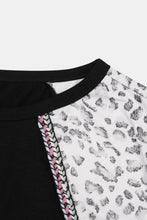 Load image into Gallery viewer, Pattern Block Baseball Style Top DIBS BASEBALL
