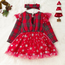 Load image into Gallery viewer, Baby Girl LET IT SNOW Dress
