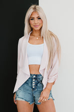 Load image into Gallery viewer, AMOLI Higher Path Full Size Run Ruched Blazer Jacket
