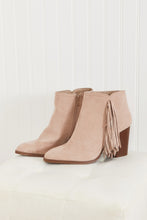 Load image into Gallery viewer, Qupid It&#39;s Always Been You Tassel Detail Booties
