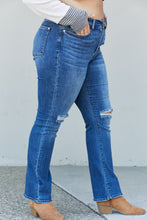 Load image into Gallery viewer, Judy Blue Full Size Distressed Knee Bootcut Jeans
