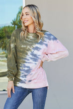 Load image into Gallery viewer, Sew In Love Full Size Tie-Dye Seam Detail Sweatshirt
