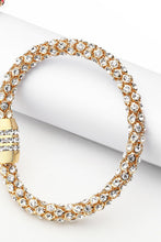 Load image into Gallery viewer, Inlaid Rhinestone Copper Bracelet
