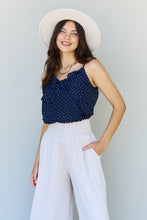 Load image into Gallery viewer, ODDI Full Size Tiny Heart Printed Cami Top
