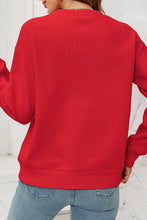 Load image into Gallery viewer, CHRISTMAS Graphic Round Neck Sweatshirt
