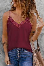 Load image into Gallery viewer, Lace Trim Halter Neck Top
