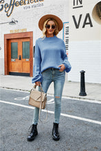 Load image into Gallery viewer, Lantern Sleeve Dropped Shoulder Sweater
