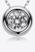 Load image into Gallery viewer, Adored 1 Carat Moissanite Pendant 925 Sterling Silver Necklace
