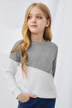 Load image into Gallery viewer, Kids Two-Tone Long Sleeve Top
