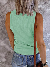 Load image into Gallery viewer, V-Neck Ribbed Tank
