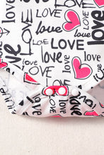 Load image into Gallery viewer, Baby Girl Letter Print Bodysuit and Knit Skirt Set
