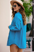 Load image into Gallery viewer, Button Front Shacket with Pockets
