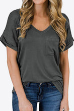 Load image into Gallery viewer, V-Neck Pocketed Tee
