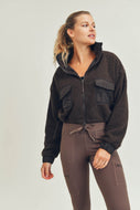 Not your Average Sherpa Jacket IN MIDNIGHT | DIBS 319