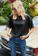 Load image into Gallery viewer, Round Neck Tunic Tee Shirt
