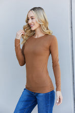 Load image into Gallery viewer, Zenana Full Size Round Neck Long Sleeve Top
