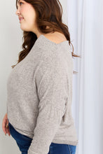 Load image into Gallery viewer, DIBS 1009 ee:some Heathered Off-Shoulder Top
