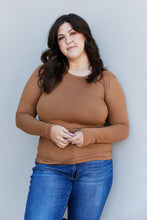 Load image into Gallery viewer, Zenana Full Size Round Neck Long Sleeve Top
