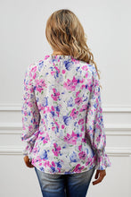 Load image into Gallery viewer, Pink, Yellow, White Floral Blouse
