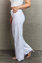 Load image into Gallery viewer, RISEN High Waist Wide Leg Jeans in White
