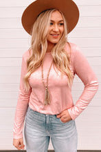 Load image into Gallery viewer, DIBS 1055 Cutout Racerback Long Sleeve Top
