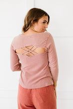 Load image into Gallery viewer, White Birch Hey Babe Full Size Lattice Detail Top
