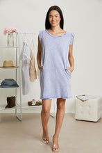 Load image into Gallery viewer, Sew In Love Cascade Springs Full Size Acid Wash Dress in Denim
