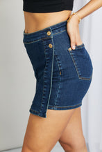 Load image into Gallery viewer, Judy Blue Full Size Buttoned Denim Skort
