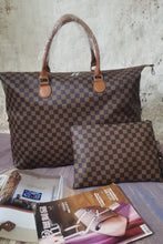 Load image into Gallery viewer, Checkered Two-Piece Bag Set
