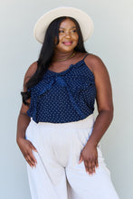 Load image into Gallery viewer, ODDI Full Size Tiny Heart Printed Cami Top
