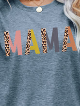 Load image into Gallery viewer, MAMA Leopard Graphic Short Sleeve Tee
