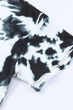 Load image into Gallery viewer, Tie-Dye Round Neck Short Sleeve Tunic Tee

