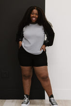 Load image into Gallery viewer, Doe &amp; Rae Small Town Full Size Run Waffle Knit Baseball Tee
