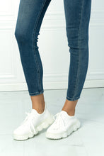 Load image into Gallery viewer, Forever Link Marathoner Chunky Sole Sneaker in White
