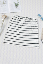 Load image into Gallery viewer, Striped Strapless Bandeau Top
