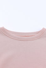 Load image into Gallery viewer, Side Snap Detail Round Neck Sweatshirt
