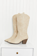 Load image into Gallery viewer, Qupid Westward Embroidered Pointed-Toe Cowboy Boots
