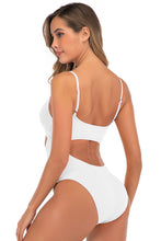 Load image into Gallery viewer, Cutout Adjustable Strap One-Piece Swimsuit
