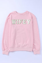 Load image into Gallery viewer, WIFEY Graphic Crewneck Sweatshirt
