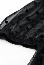 Load image into Gallery viewer, Polka Dot Ruched Sweetheart Neck Top
