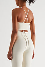 Load image into Gallery viewer, Crisscross Tied Sports Bra
