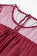 Load image into Gallery viewer, Perfectly Sheer Mesh Blouse with Lace Detail DIBS PERFECTLY
