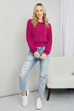 Load image into Gallery viewer, Gilli Full Size Tied Open Back Knit Top
