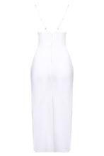 Load image into Gallery viewer, Spaghetti Strap Split Bandage Dress
