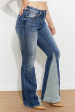 Load image into Gallery viewer, Judy Blue Frankie Full Size Inseam Panel Flare Jeans
