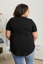 Load image into Gallery viewer, Zenana Casual Basics Full Size V-Neck Tee
