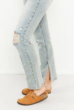 Load image into Gallery viewer, Judy Blue Journey Full Size High-Waisted Distressed Straight Jeans
